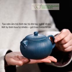 Ấm Tử Sa Hải Đường Tây Thi Thiên Thanh Nê Nguyên Khoáng 260ml ATS069 (33)