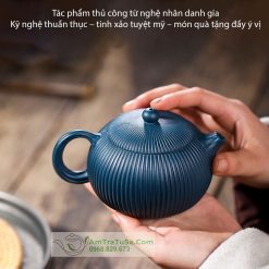 Ấm Tử Sa Hải Đường Tây Thi Thiên Thanh Nê Nguyên Khoáng 260ml ATS069 (33)